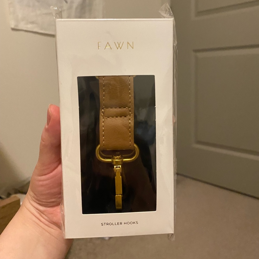 Fawn Design-Stroller Hooks-Tan